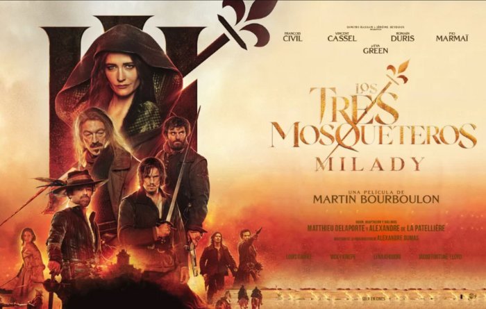 La Historia Continúa con “Los Tres Mosqueteros: Milady”