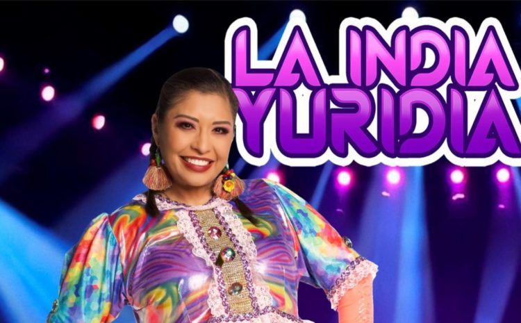 La india Yuridia en Queretaro